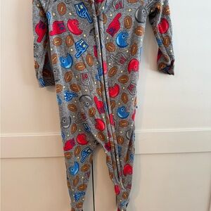 Playful Sports Print Kids Pajama Set